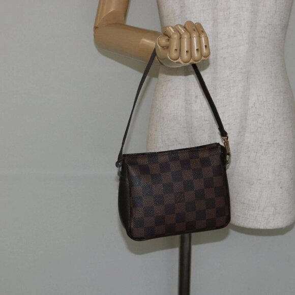Louis Vuitton Handbags - LOUIS VUITTON Damier Ebene Trousse Makeup Pouch N51982 LV Auth 146780